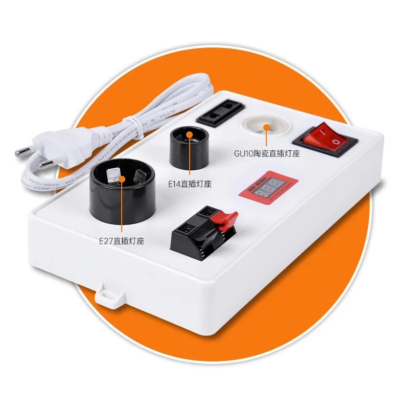 

Тестер напряжения и тока для светодиодных ламп E27/E14, измеритель мощности и напряжения