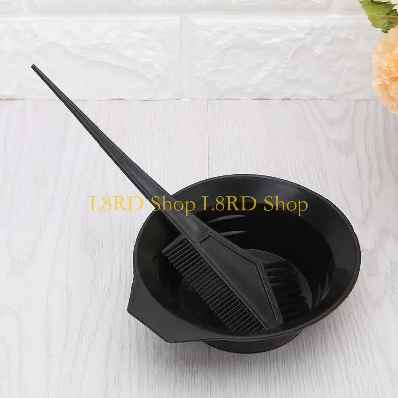 L8RD 2 pcs Hair Dye Color Brush Bowl Combo Coloring Brush Set Tint Tool