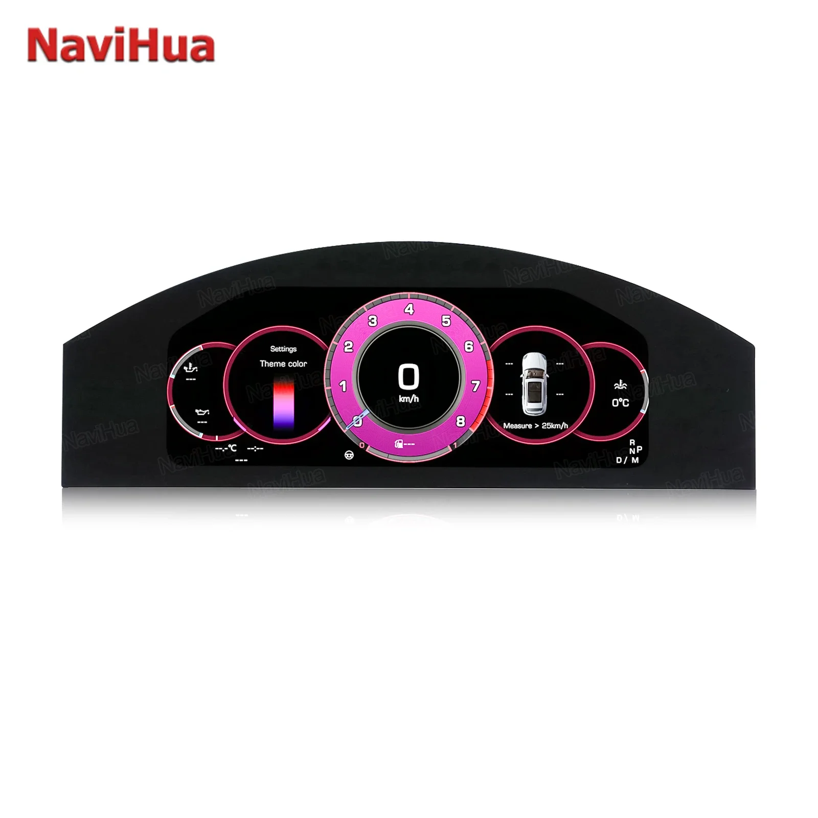 

12.3 Inch Digital Cluster Odometer Screen For Volkswagen Phaeton 2004-2015 Virtual Cockpit Speed Meter Car Dashboard Instrument