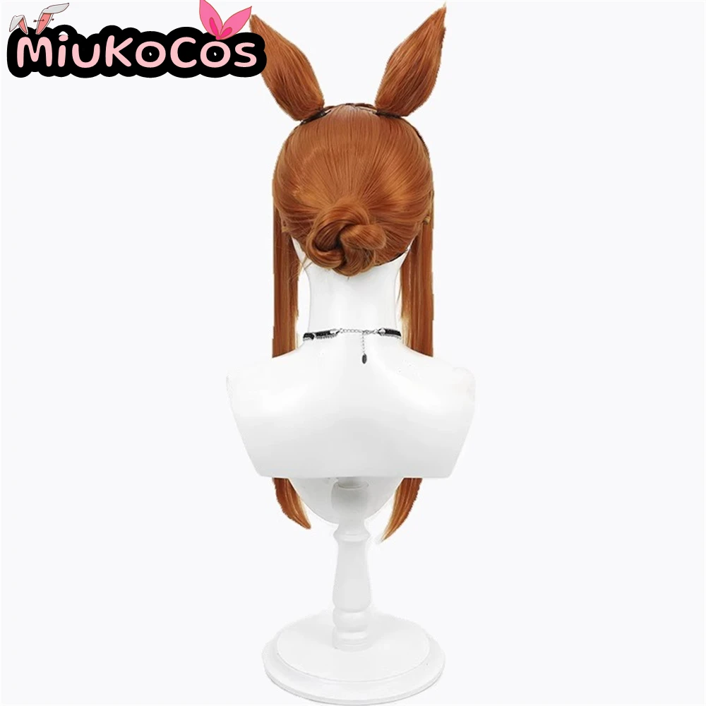 متوفر في المخزون سايلينسفسز كا الصمت سوزوكا ملابس السباحة نمط شعر مستعار تأثيري مع آذان وذيل Umamusume: جميلة ديربي تأثيري