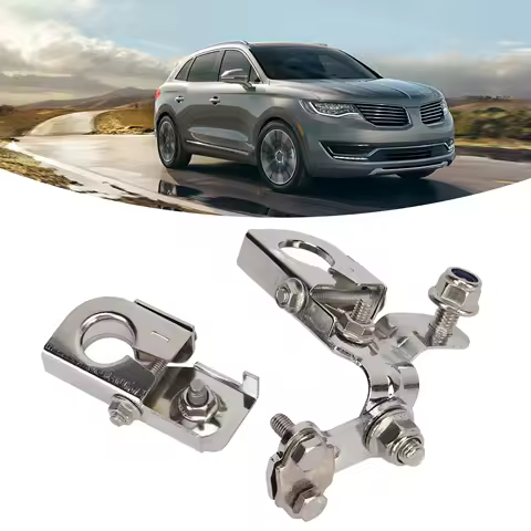 Negative Battery Terminal Positive Battery Terminal 926 882 Chrome Negative Battery Terminal Clamp for MKX 2011 to 2017