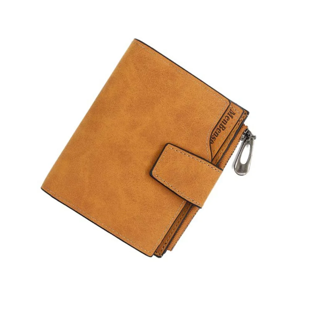 

Кошелек-портмоне в корейском стиле, большой вместительный кошелек из искусственной кожи, многофункциональный держатель для карт, короткие кошельки для мужчин и женщин