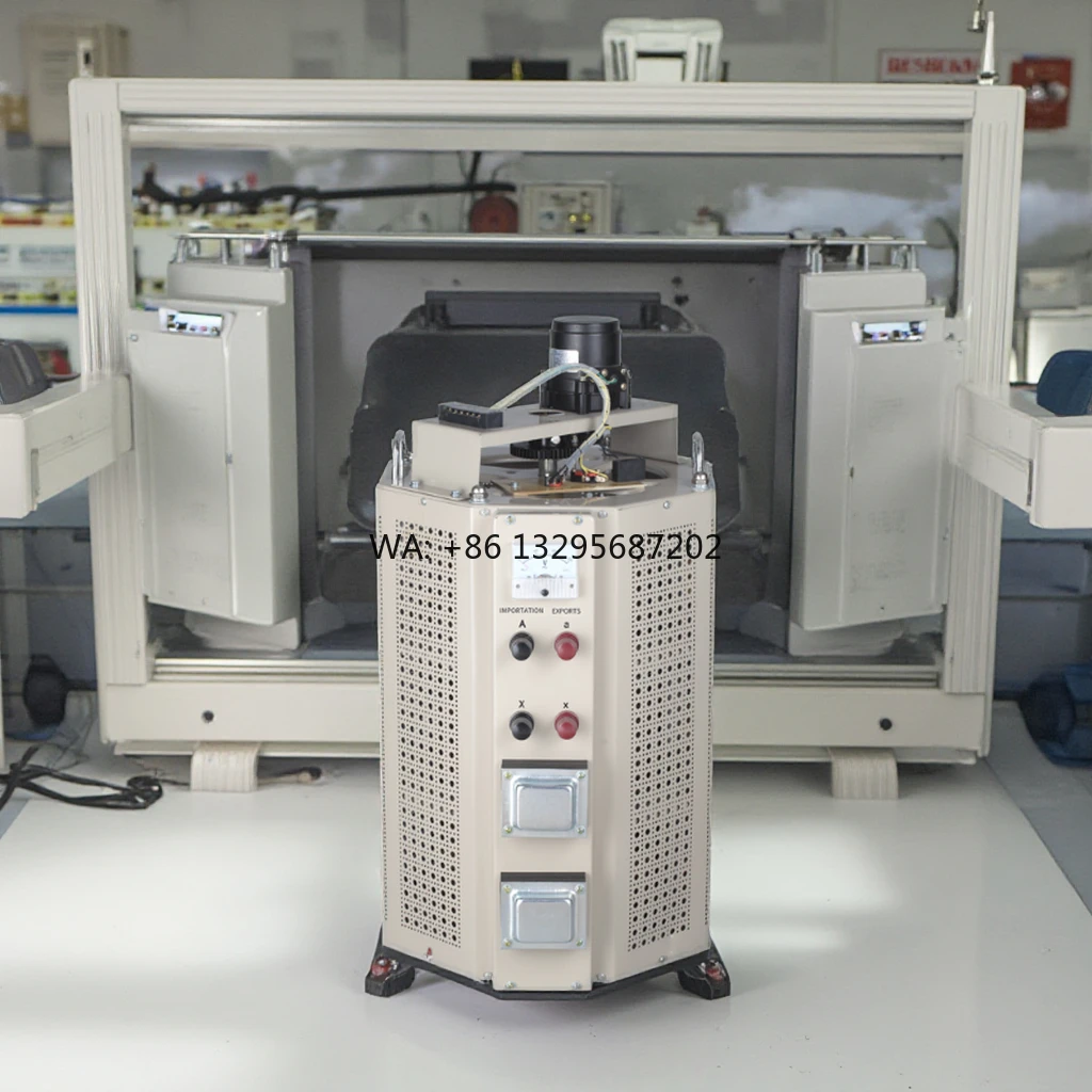 

TDGC2J-15KVA Single-phase Motor Regulator Variable Transformer Capacitor Transformer 220V Input & 0~250V Output