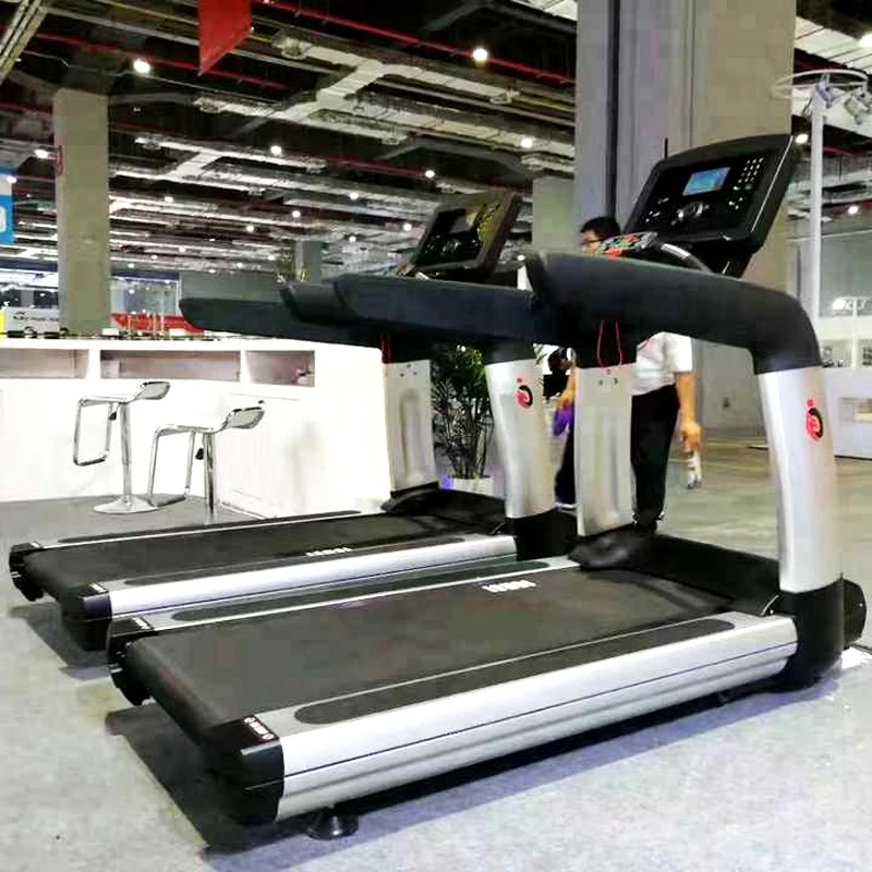 Factory Stock Cheap Portable 18.5 Inches Fitness Treadmill Gym Electric AC Motor Running & Walking Machines with Turning Knob