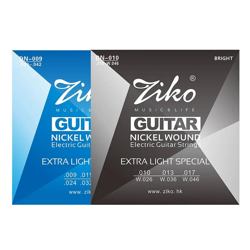 Ziko Dn Series Electric Guitar Strings Extra Light