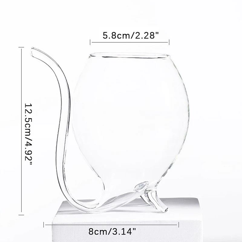 Vampire Cup Nordic Creative Straw Glass Cup Vampire Cup Personality Wine Glass Molecular Cocktail Glass