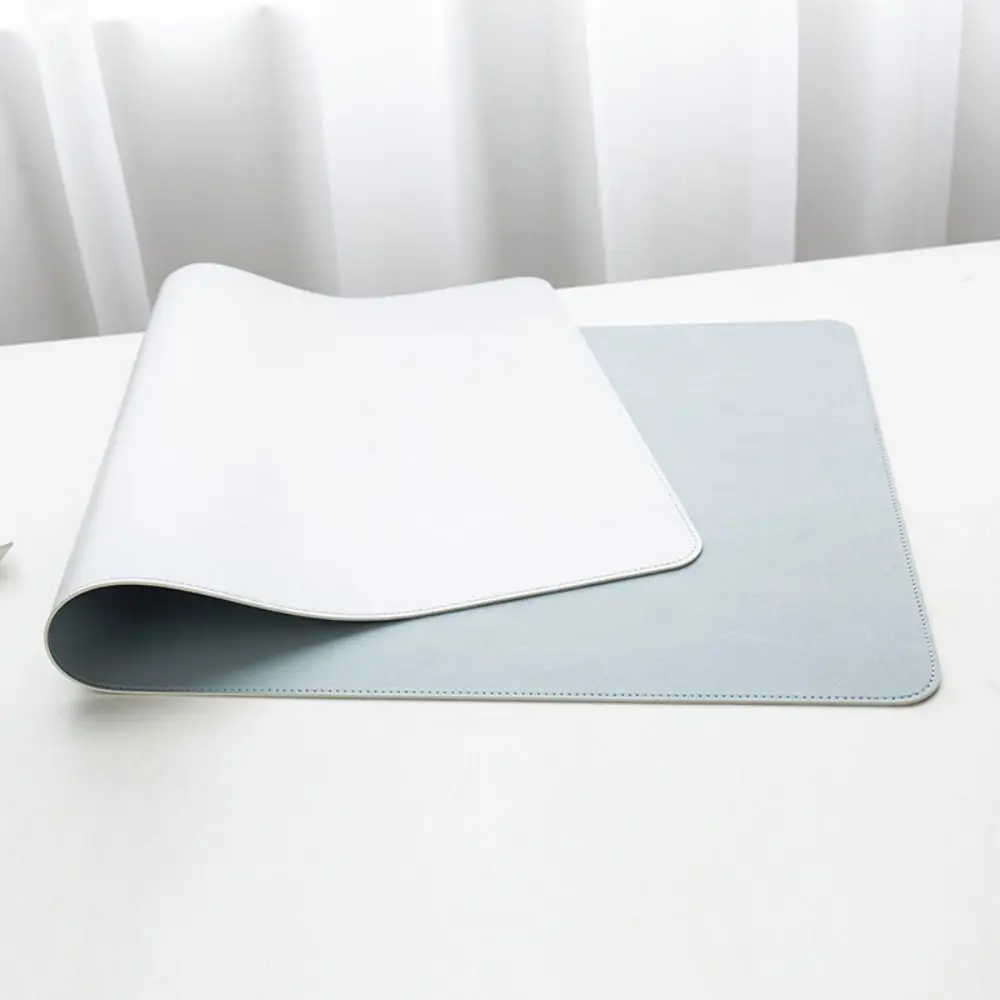 Color PU Leather Keyboard Pad Gaming Mouse Pad Home Office Supplies Desk Decoration Table Mat PC Desk Mat Desk Mat Table Cloth view 3