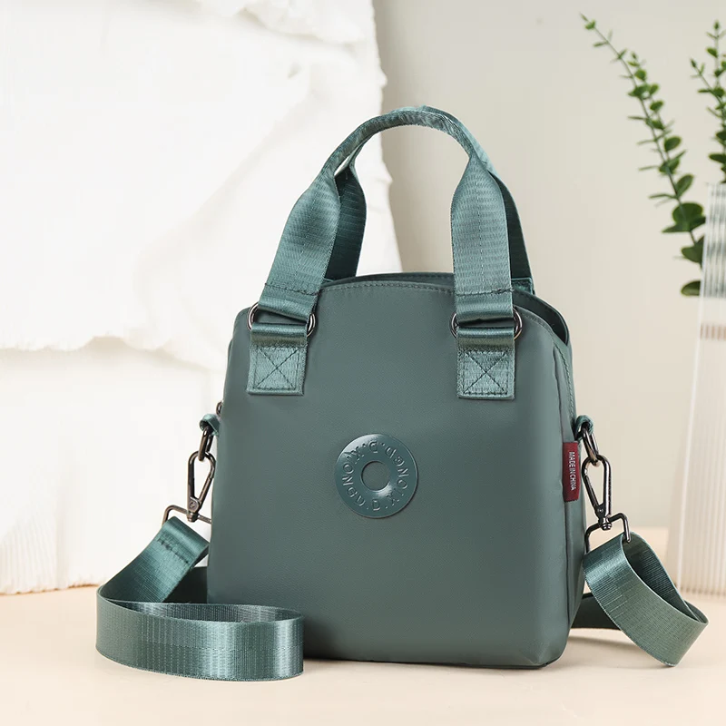 Lightweight Nylon Shoulder Bag Women Fashion Casual Large Capacity Crossbody Bags Waterproof Travel  Daypack For Hiking Camping