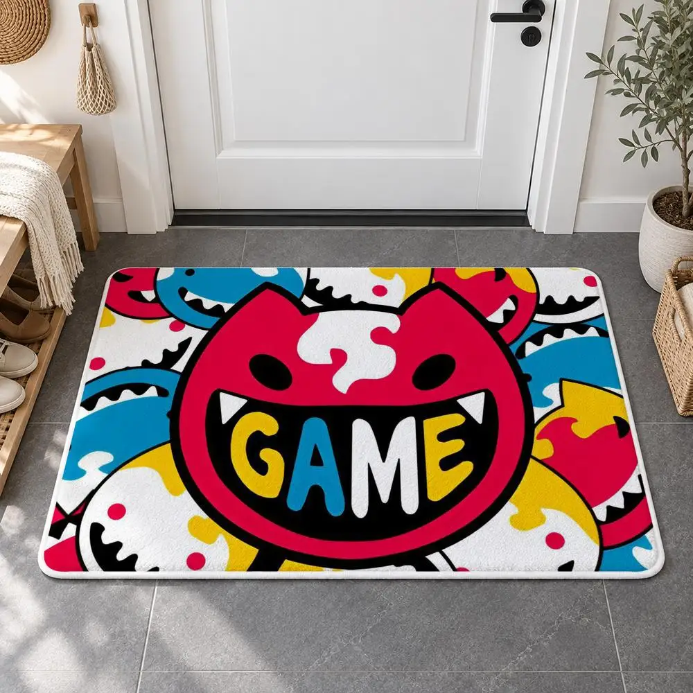 Hot Anime S-SK8 the Infinity Floor Mat Flannel Rug Soft Non Slip Door Mat for  Bedroom Living Room Entryway Home Decor Gift