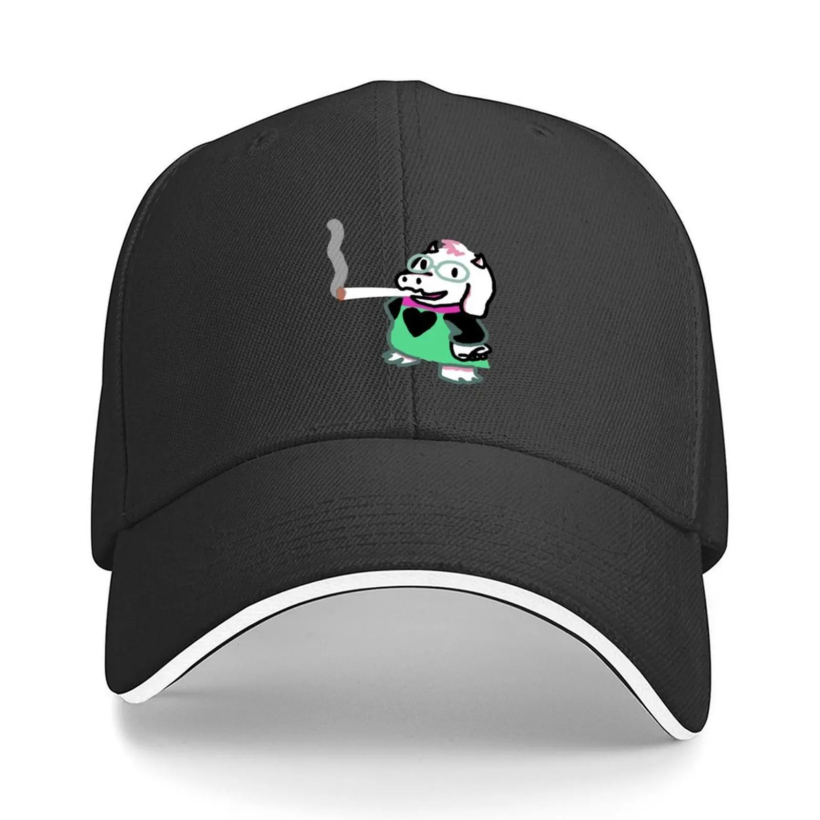 

Ralsei Blunt design Baseball Cap golf hat genuine Unique hats Anime Hat beach hat Caps Male Women's