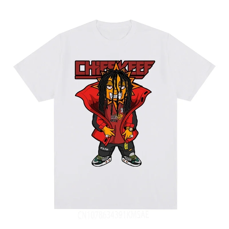 Chief Keef Hip Hop Vintage Rap T-shirt Cotton Men T shirt New TEE TSHIRT Womens Tops Unisex