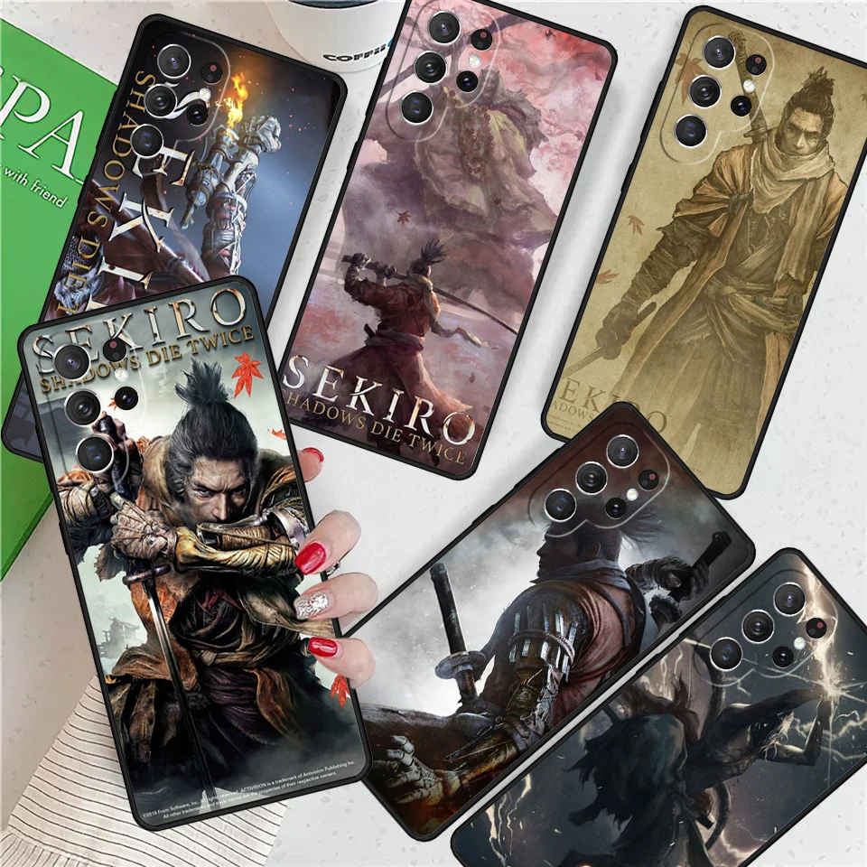 S-Sekiro Shadows Die Twice For Samsung Galaxy S24 Ultra S21 S22 S8 S9 S10 5G Note 10 20 Plus FE S23 Phone case Cover Coque