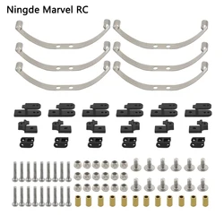 Metal Steel Leaf Spring Suspension Kit for WPL B1 B14 B-14 B16 B24 B-24 C14 C-14 C24 C-24 B16 6x6 4x4 1/16 Military Truck Parts
