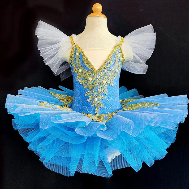 Kids Sequin Ballerina Ballet TUTU Princess Dress Children Swan Lake Dance Costumes Clothing Teen Girls Ballroom Ballet Clothes