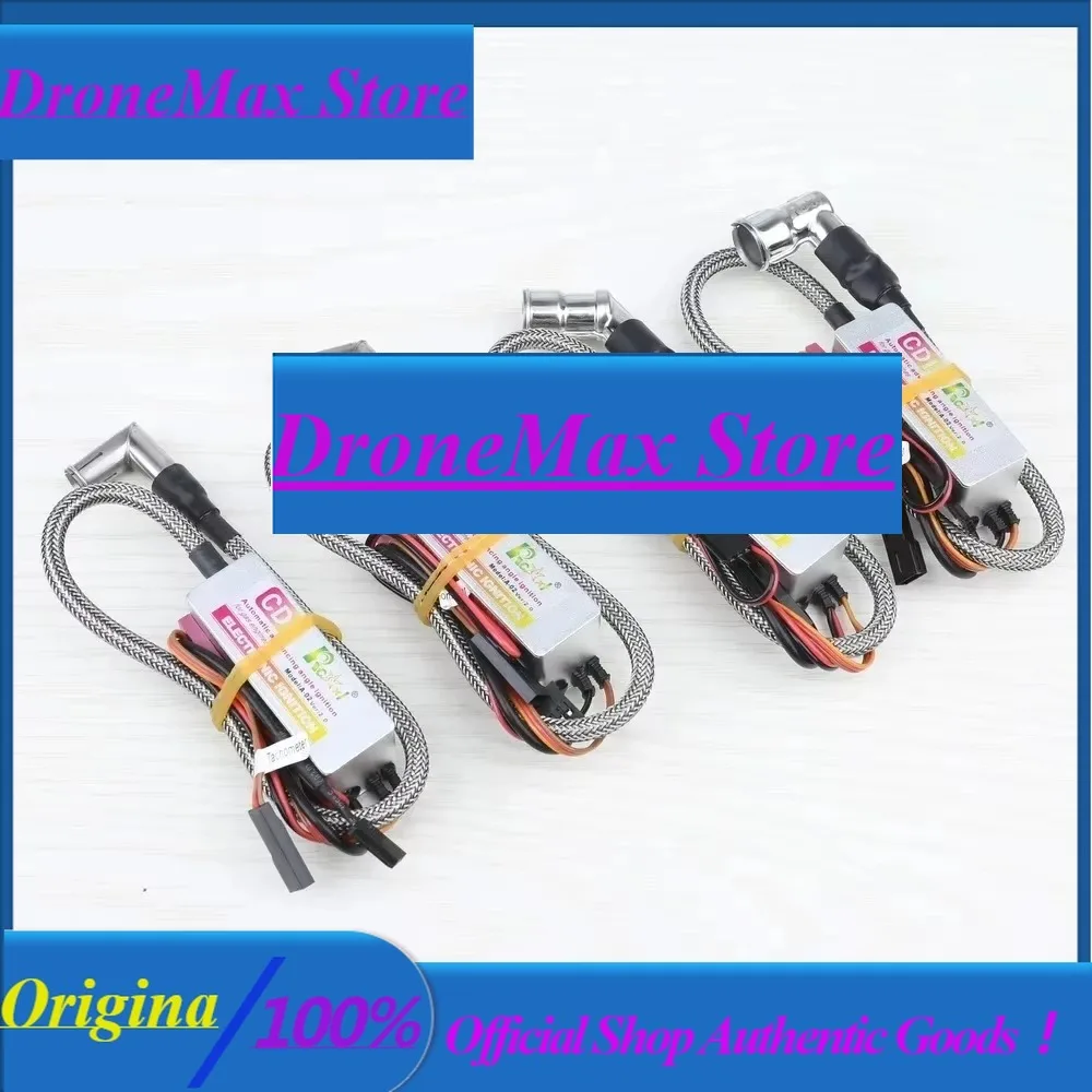 DroMaRCEXL MINI Small Aluminum Box Shell Automatic Angle Igniter CDI HV High Voltage Version Suitable For DLE, NGH,RCGF ETC