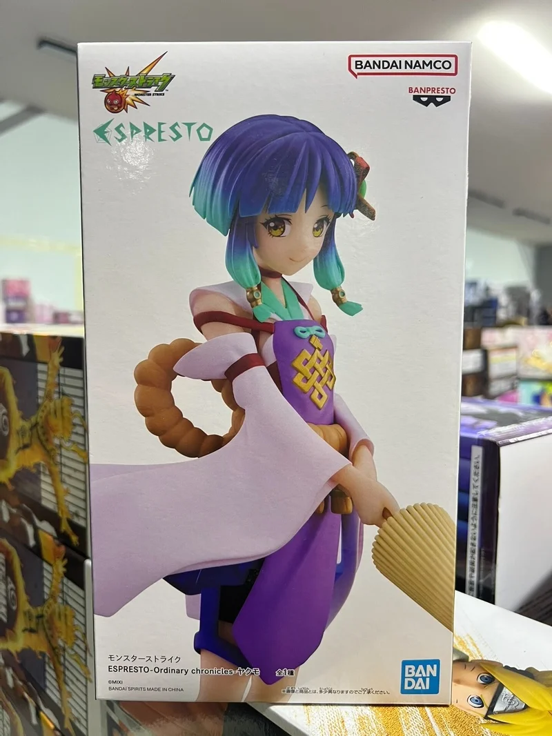 original Monster Strike Masamune Yakumo Anime Figure Action Figurine BANDAI BANPRESTO Collection Model Toys Holiday Gifts