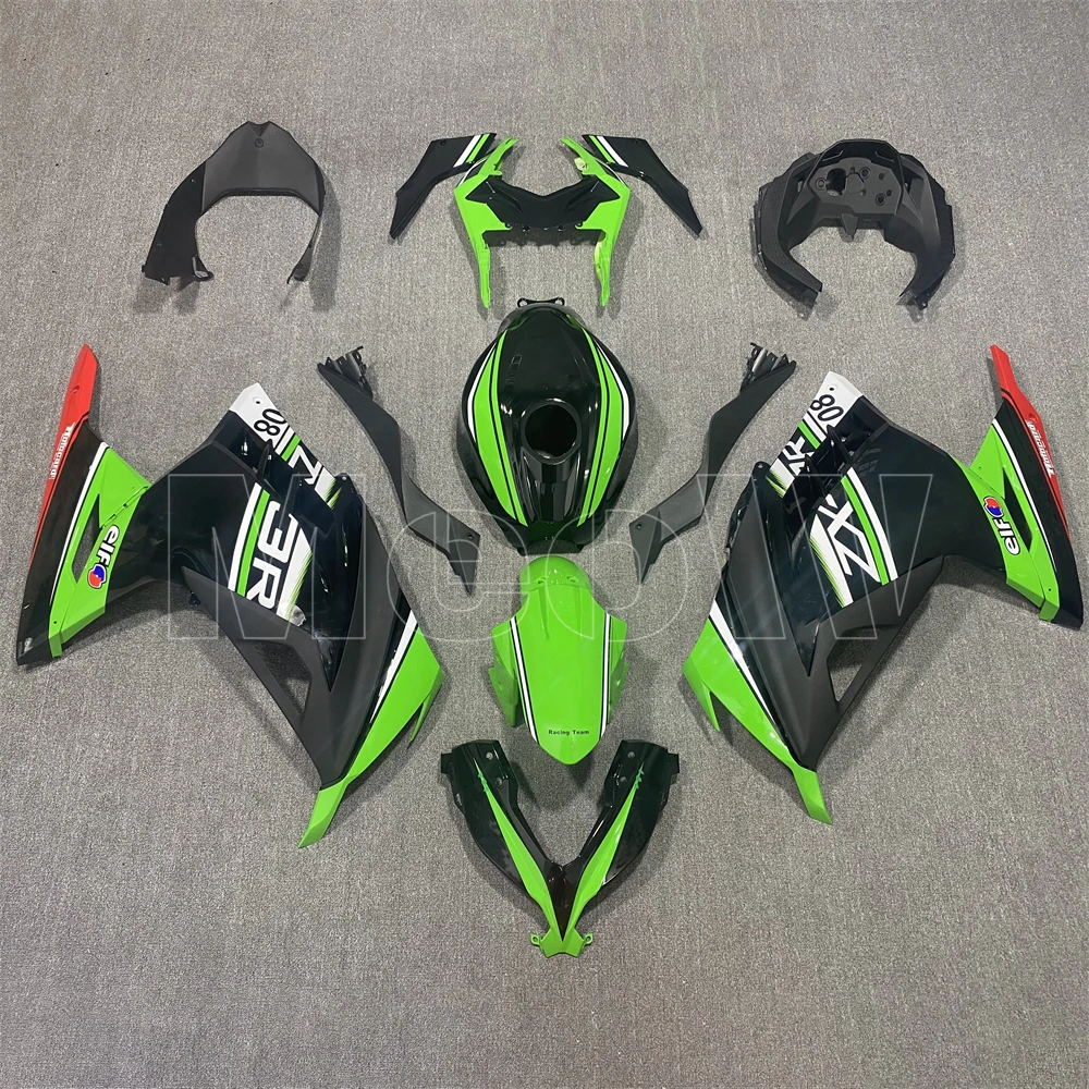 

New ABS Whole Motorcycle Fairings Kits Body Full Bodywork For NINJA Ninja300 NINJA250 EX 250 300 2013 2014 2015-2017 A2