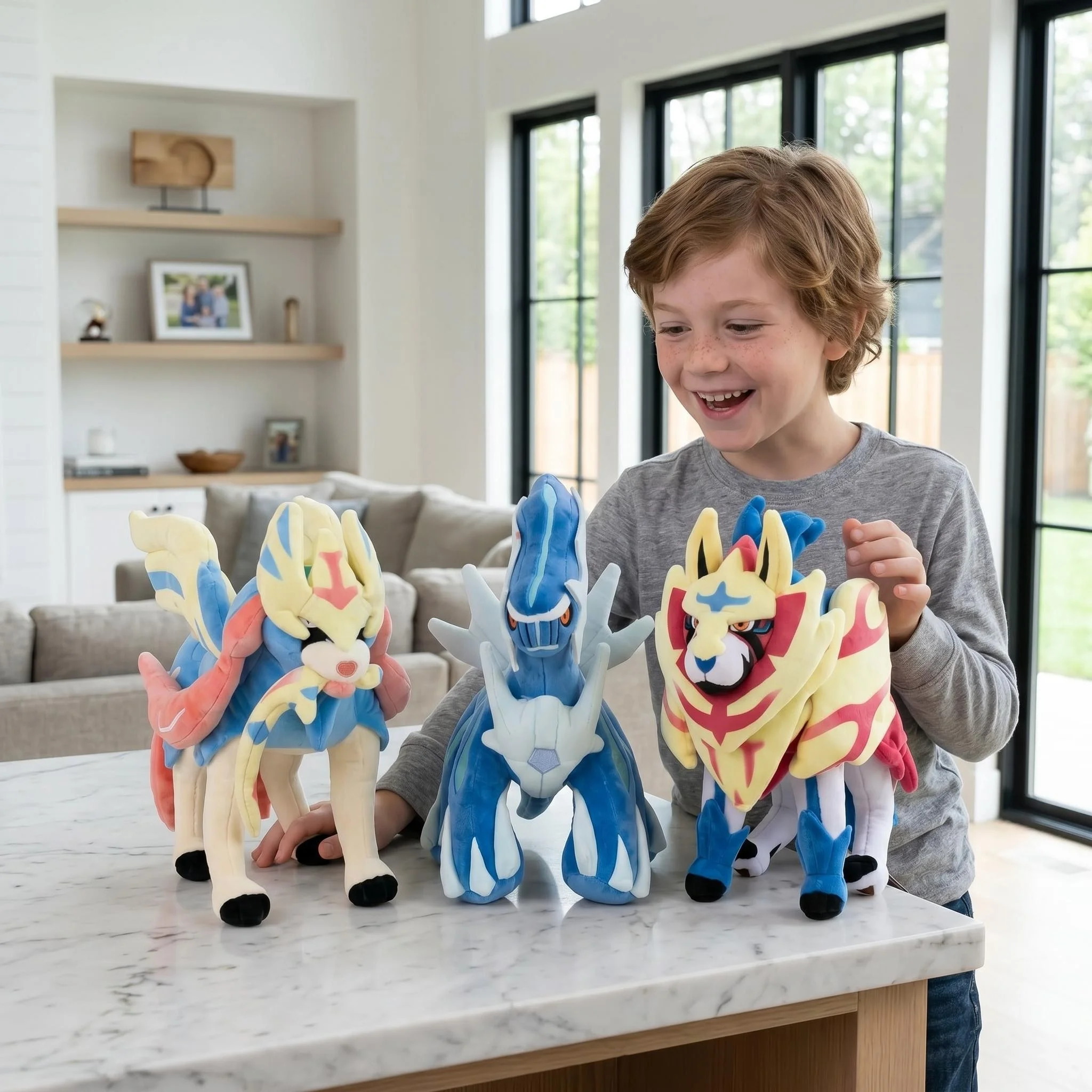 Peluches de Pokémon: Pikachu, Zacian, Zamazenta, Dialga, Gengar, Lucario, Charizard, XY, Sprigatito, Sobble, Scorbunny, Grookey