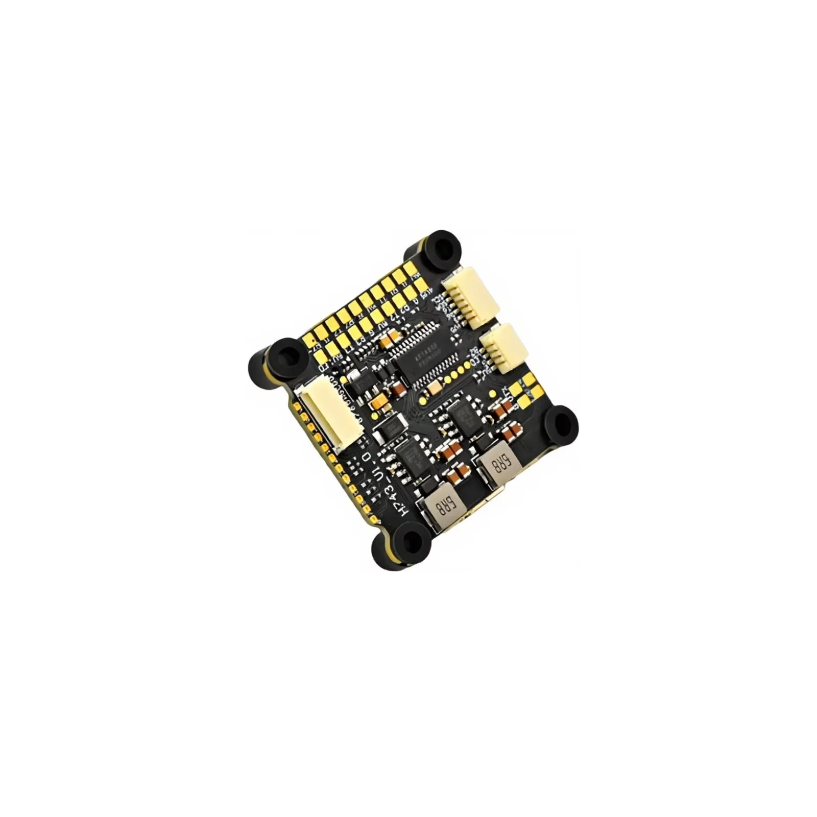 Captainrc H743 Flight Controller, STM32H743 MCU ICM42688P Gyro, 3‑8S 16MB Blackbox Betaflight OSD Type‑C For FPV Racing Drone