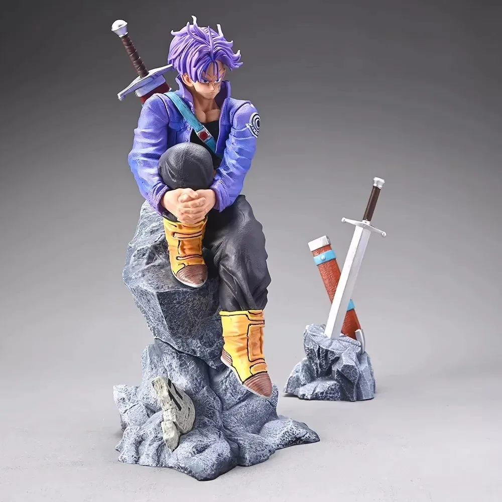 

Anime Dragon Ball Z Future Trunks Action Figure Torankusu PVC Statue Collection Model Toys Desktop Decoration Gift Collectible