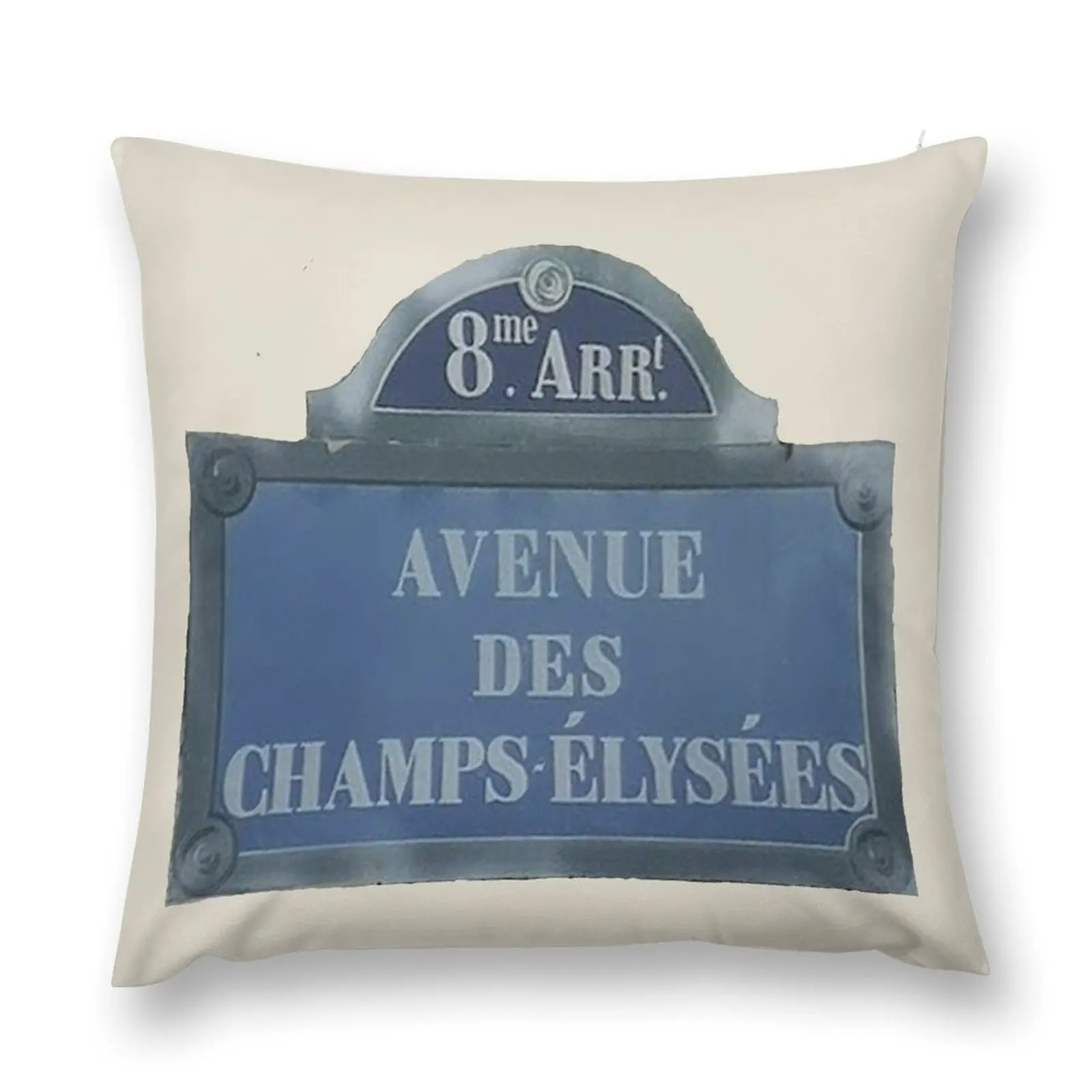 Avenue des Champs-Elysees Throw Pillow Ornamental Pillow Sofas Covers christmas pillowcases Christmas Covers pillow