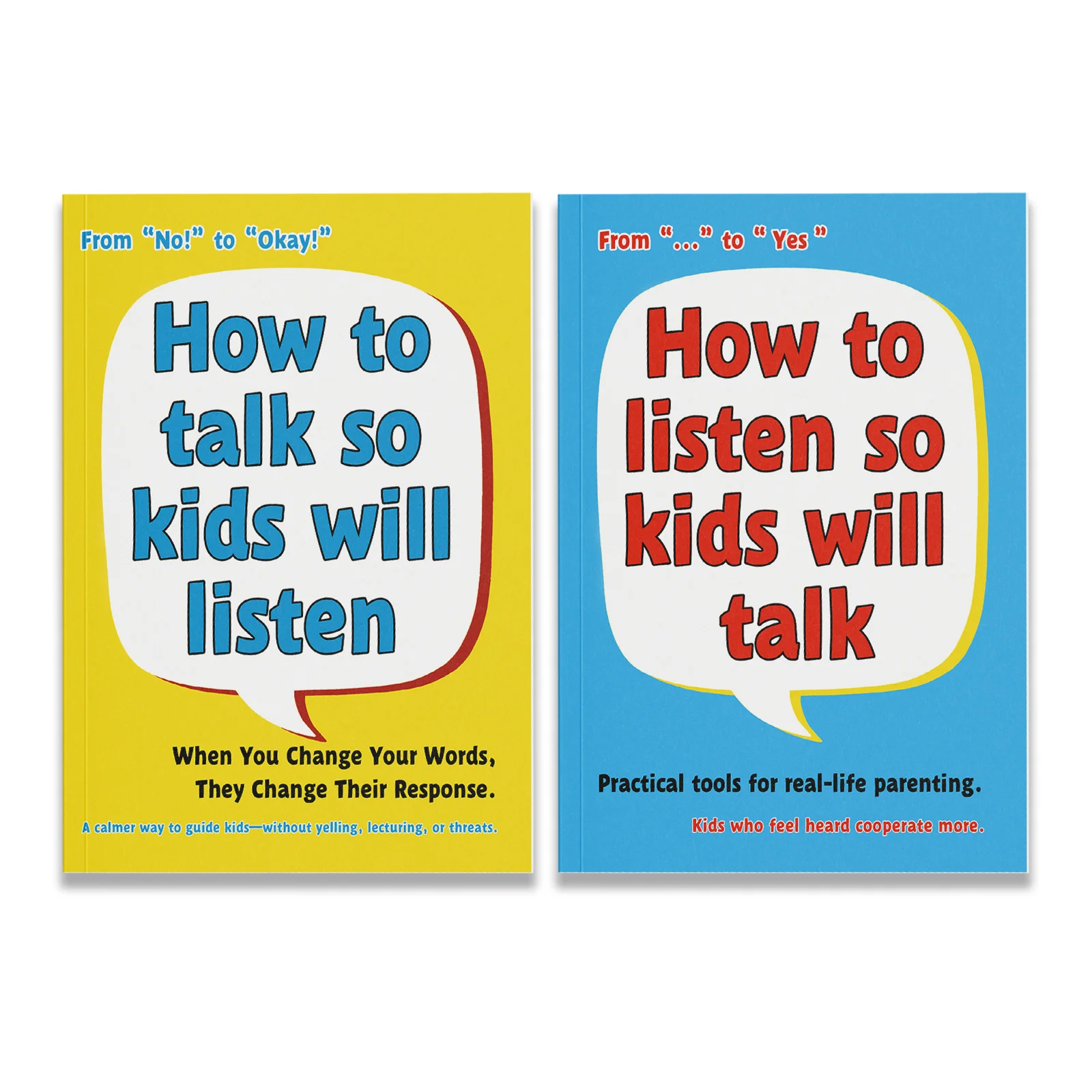 How to Talk So Kids Will Listen & How to Listen So Kids Will Talk 2-Book Set: Practical Parenting Communication Guides