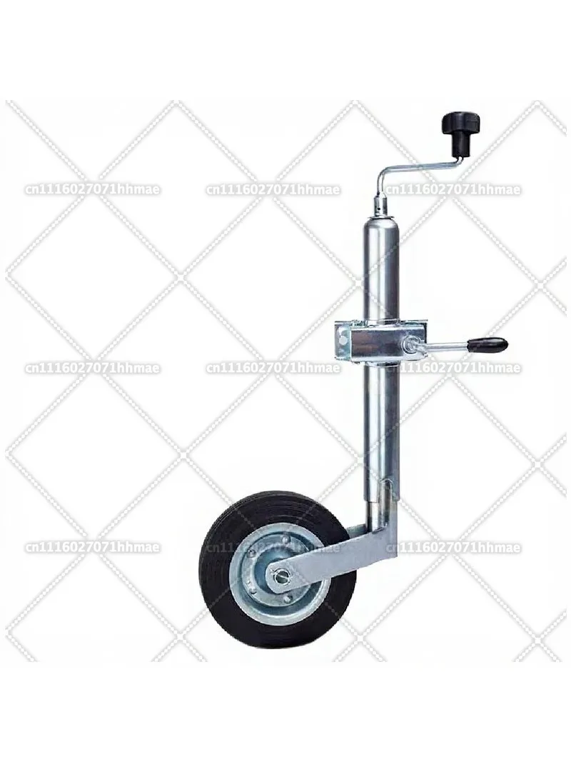 European Style Trailer Guide Wheel 8 Inch Swivel Universal Support Bracket for Trailer RV