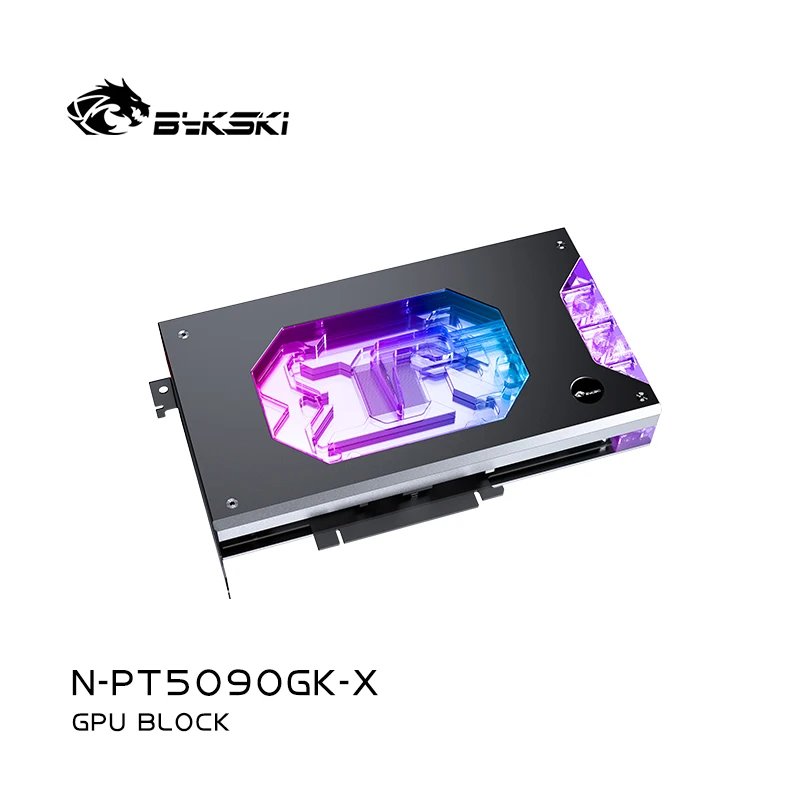 Bykski N-PT5090GK-X-V3 GPU Water Block for Palit RTX 5090 GAMEROCK 32GB Graphics Card Water Cooling Backplate Radiator