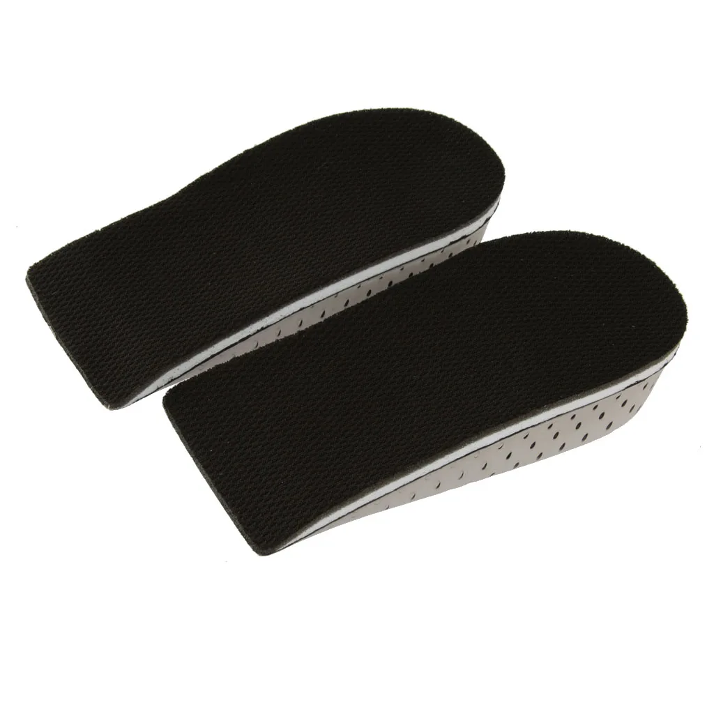 Unisex Height Increase Insoles Cushion Insert Lift Shoes Pads 3.3cm Taller