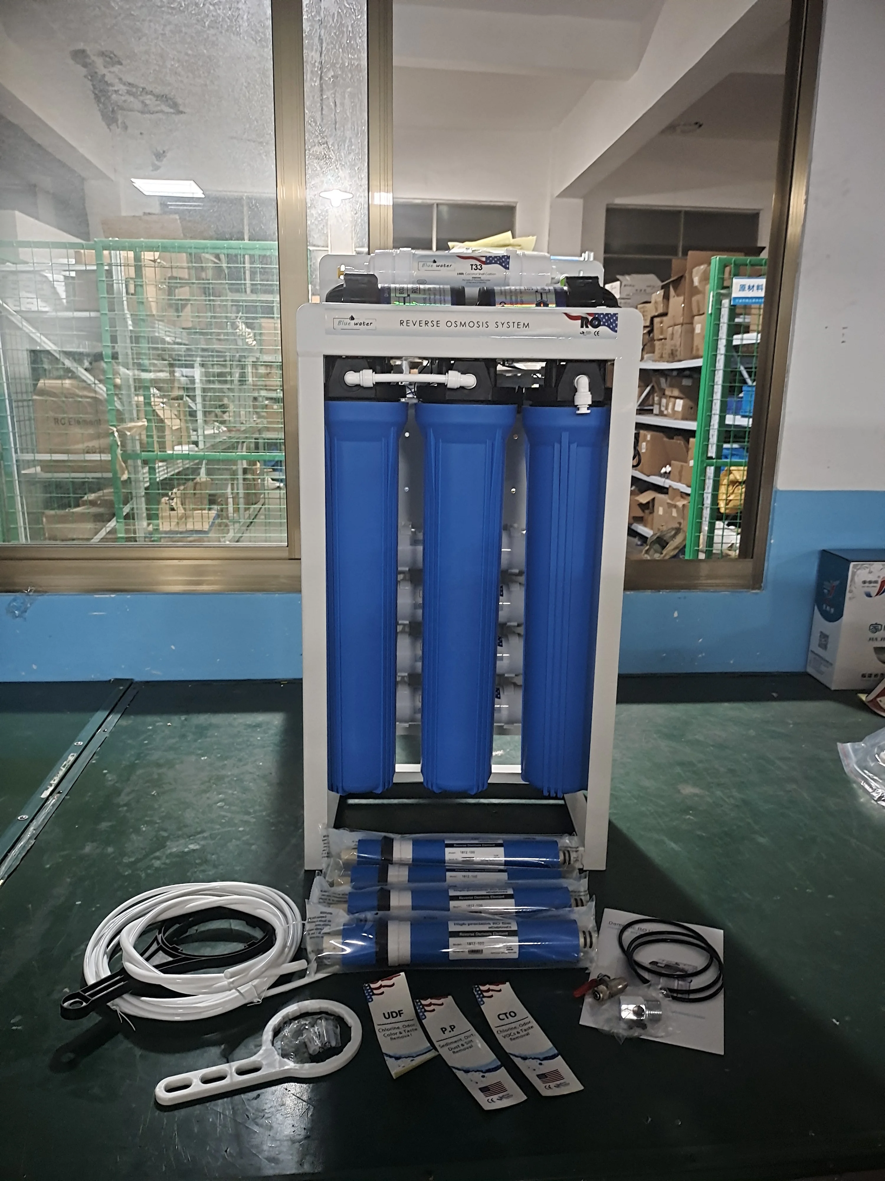 400GPD/800GPD Reverse Osmosis Water Filter System RO Purifier Machine For Household & Commercial Water Treatment