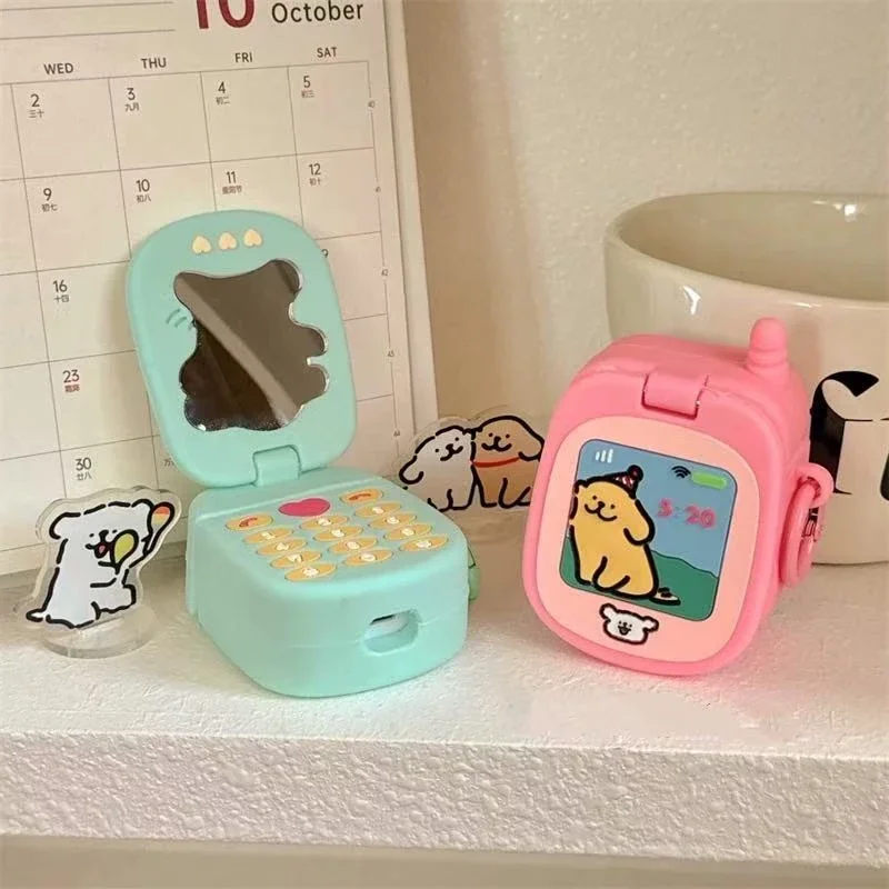 

For Huawei Freebuds Clip SE2 SE3 4 4i 4E 5 5i 6i Pro 2 3 4 Earphone Case 3D Cute Line Puppy Couple Flip CellPhone Silicone Cover