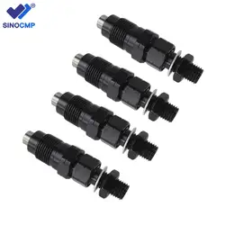 4PCS Diesel Fuel Injector Nozzles 093500-5700 23600-69105 093500-5630 for Toyota 1KZ-T Land Cruiser 1KZ Car Engine Accessories