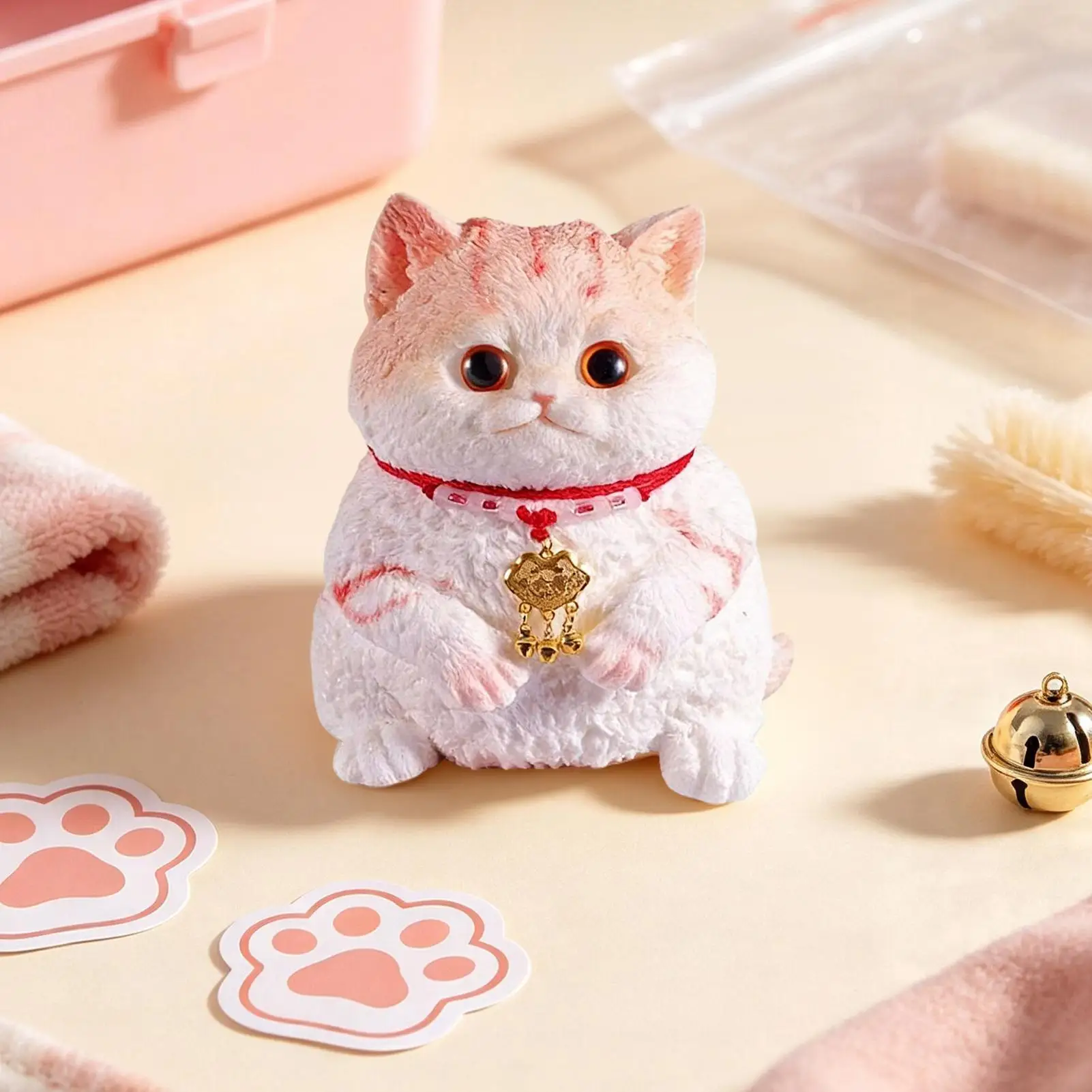 Sensory Squeeze Toy Funny Cat Soft Flexible Realistic Silicone Kids Relaxing Fidget Toys for Classroom Prize Stocking Stuffers