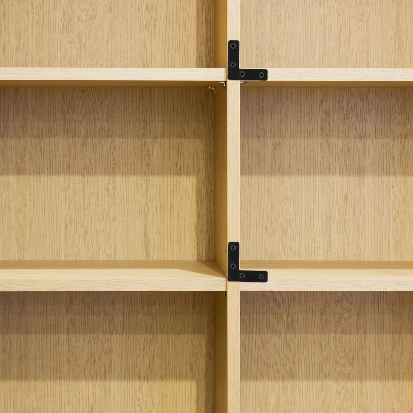 

20pcs Wood Furniture Corner Braces Stainless Steel L-Shaped Brackets For Shelves Diy Projects Home Improvement Hardware