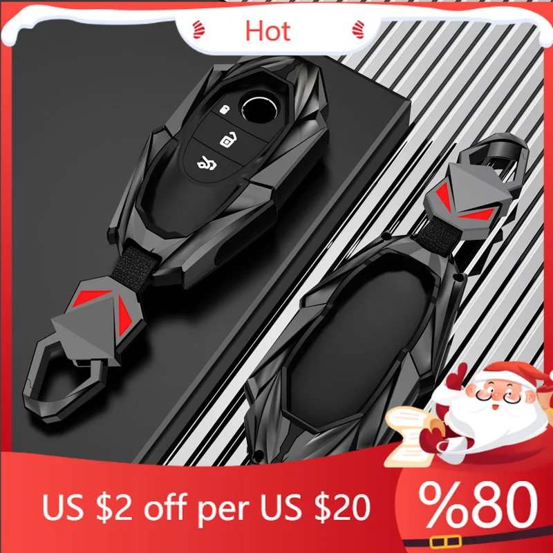 

Горячий чехол для автомобильного ключа для Mercedes Benz C E S Class GLC W206 W223 W214 E300 C260 C300 S450 S500 S400 Fo Наклейки для интерьера