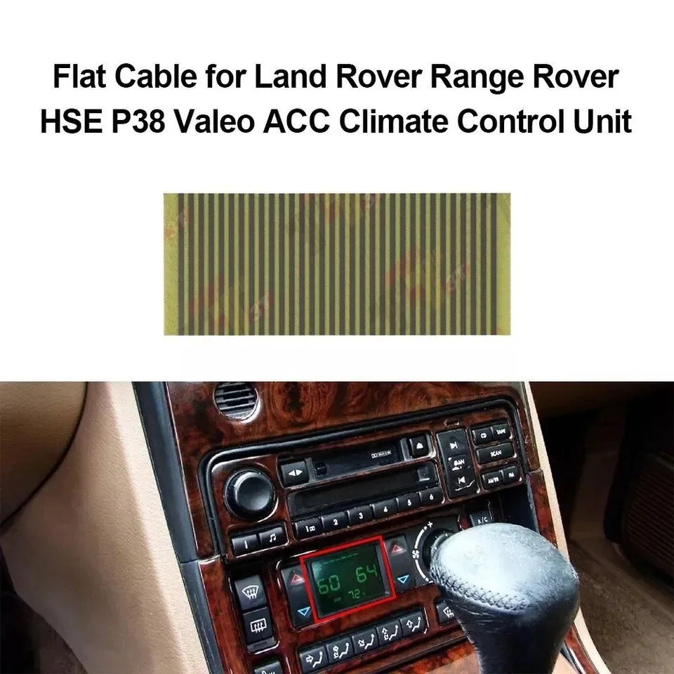 

Пиксель с плоским кабелем для Land Rover Range Rover HSE P38 Valeo ACC Блок климат-контроля