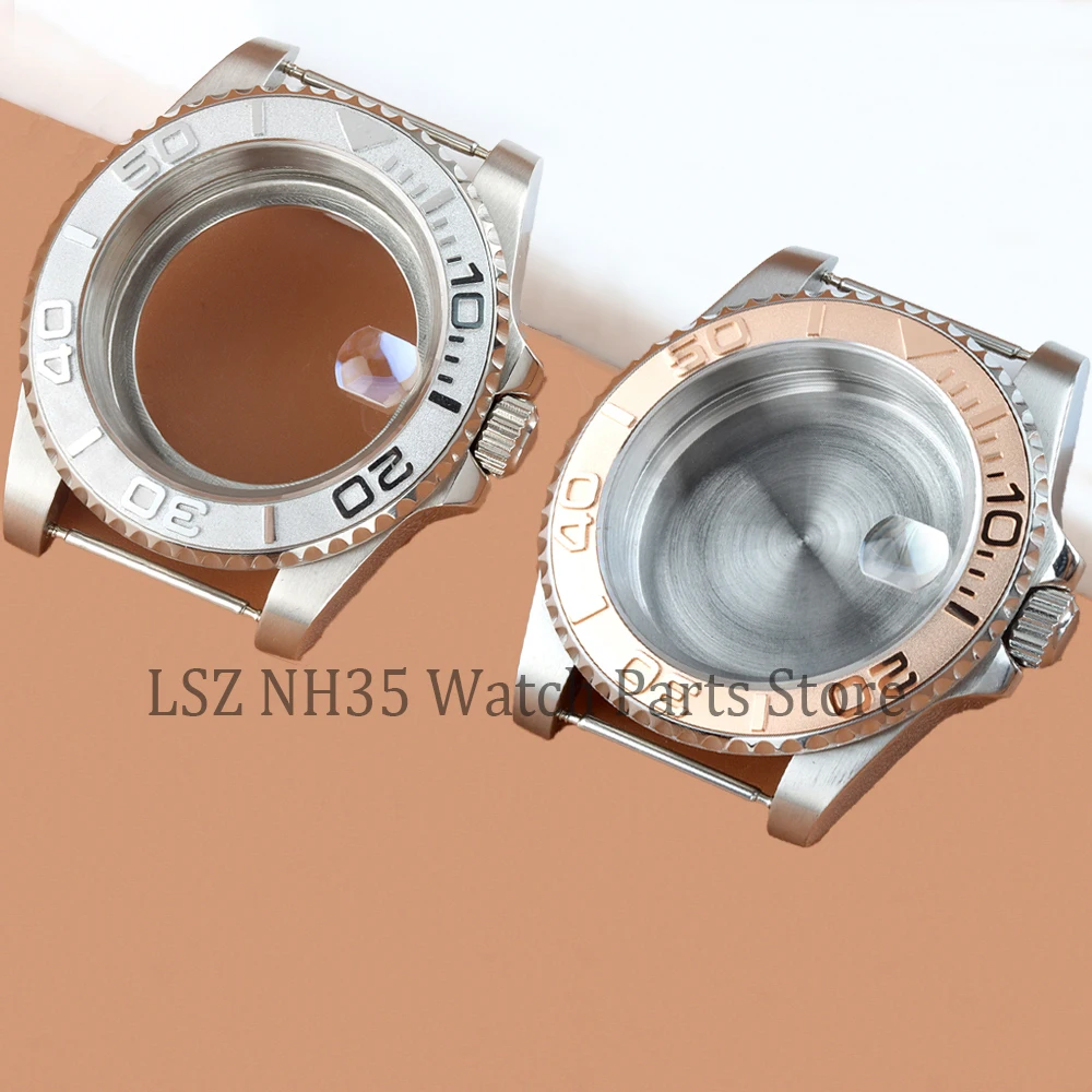 

Многофункциональный корпус часов 40 мм NH35 из цельной нержавеющей стали для Yacht-master NH34 NH35 NH36 NH38 с автоматическим механизмом и циферблатом 28,5 мм