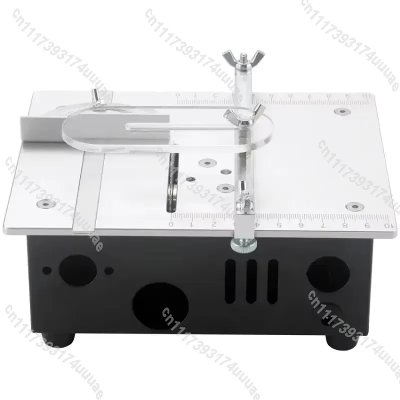 96W Mini Bench Saw 63mm Blade Small Household DIY Woodworking Cutting Machine Compact Table Saw for Precision Wood Craft