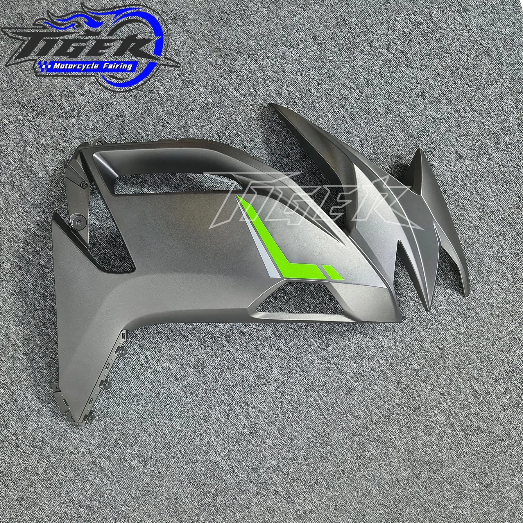 يصلح لكاواساكي ZX650 2021 2022 دراجة نارية الإطار لوحة هدية الجانب غطاء القلنسوة ZX650