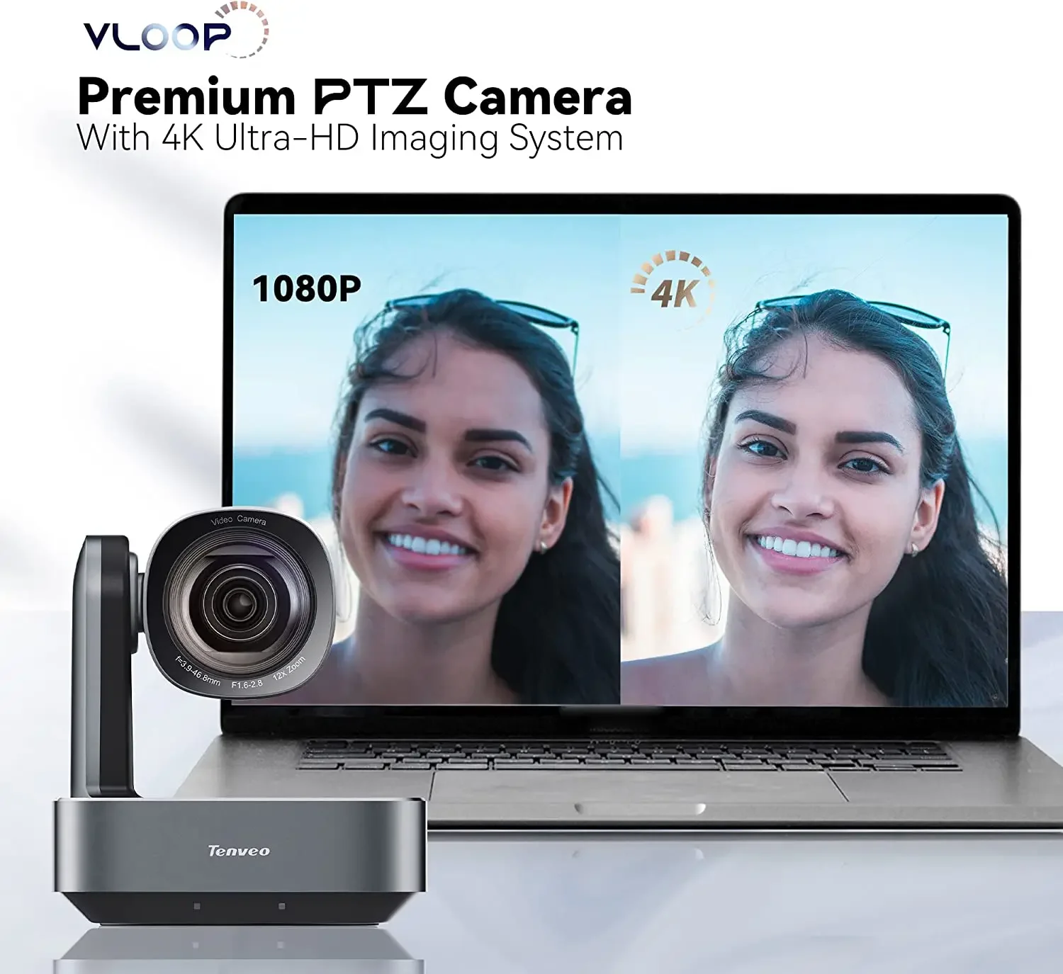 TEVO- VL12U 4k Usb3 Ip Poe التركيز التلقائي كاميرا مؤتمرات الفيديو 12x زووم رقمي بصري لاجتماعات فرق التكبير لنظام المؤتمرات #3