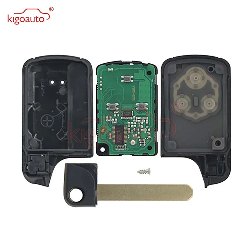 Kigoauto 2147-TOA-J5 Smart Car Key Remote Control 2 Button 434Mhz 313.8mhz for Honda CRV 2013 2014 2015 2016