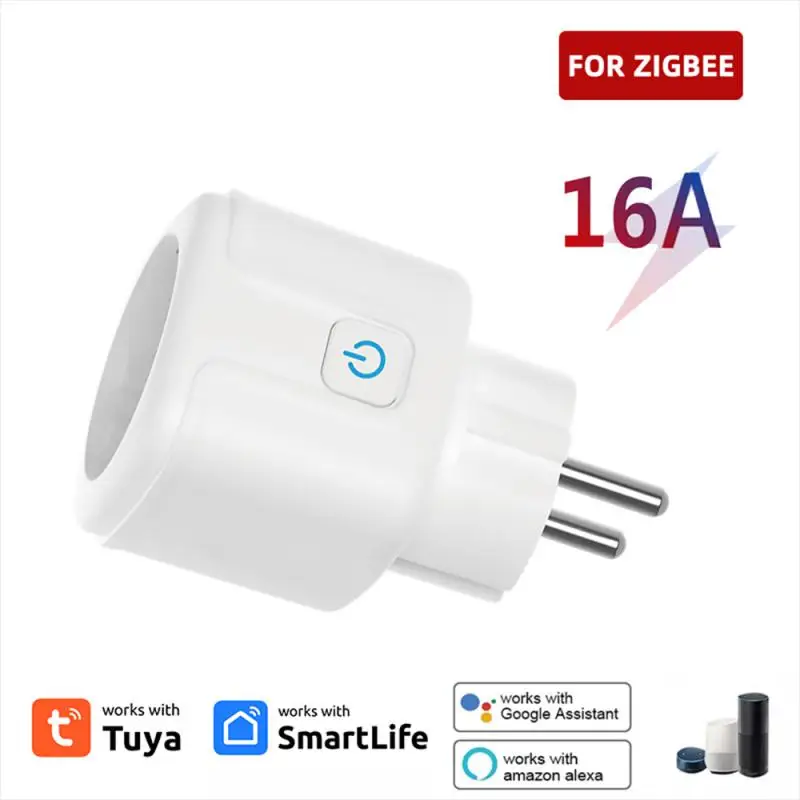 Smart Socket Reliable Real-time Energy Monitoring High Power Capacity Zigbee Connectivity Stylish Graffiti Design Remote Control