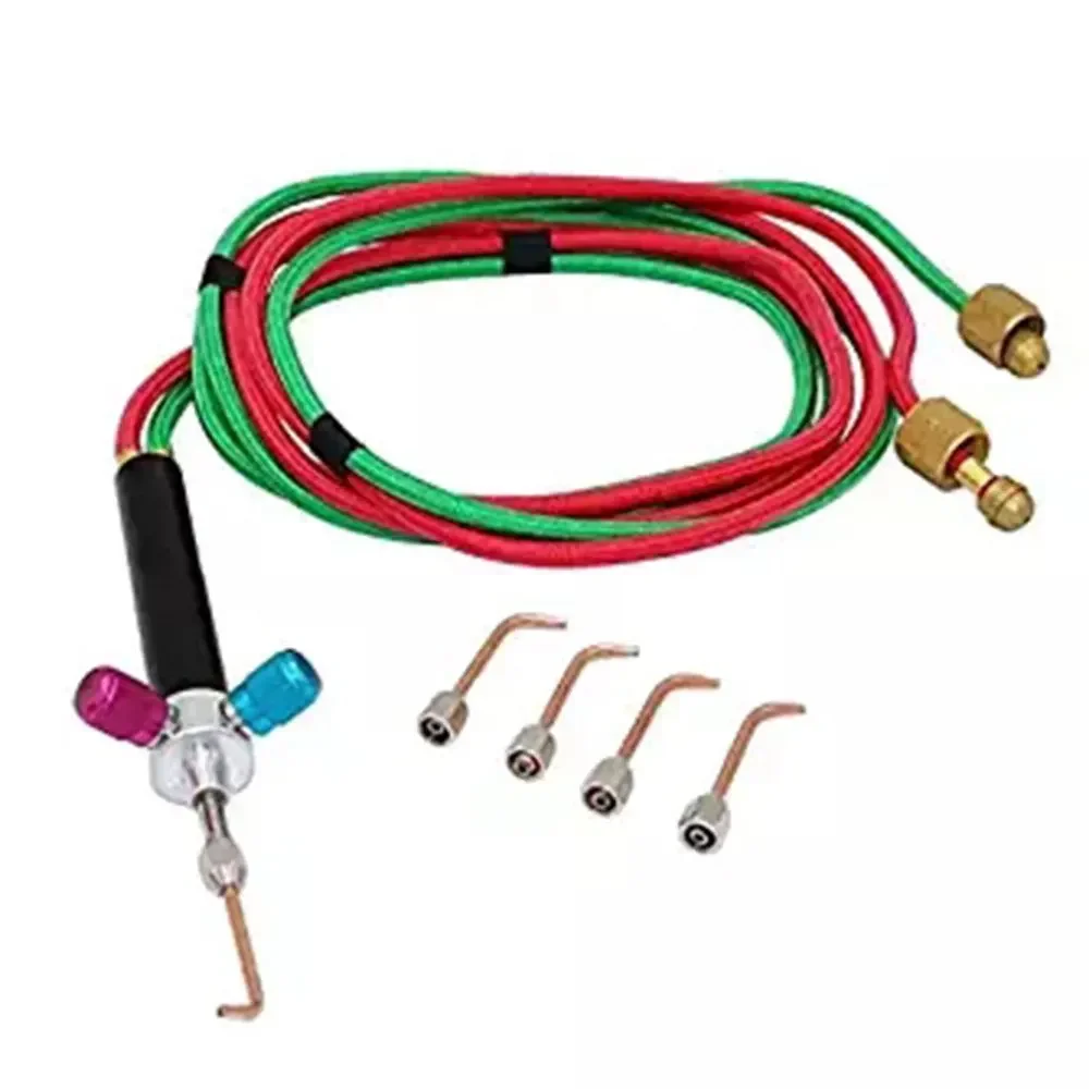 Mini gioielli saldatura a Gas Micro torcia gioiellieri tubi di saldatura Mini Gas piccola torcia saldatura Kit di saldatura 5 ugelli Multicolor