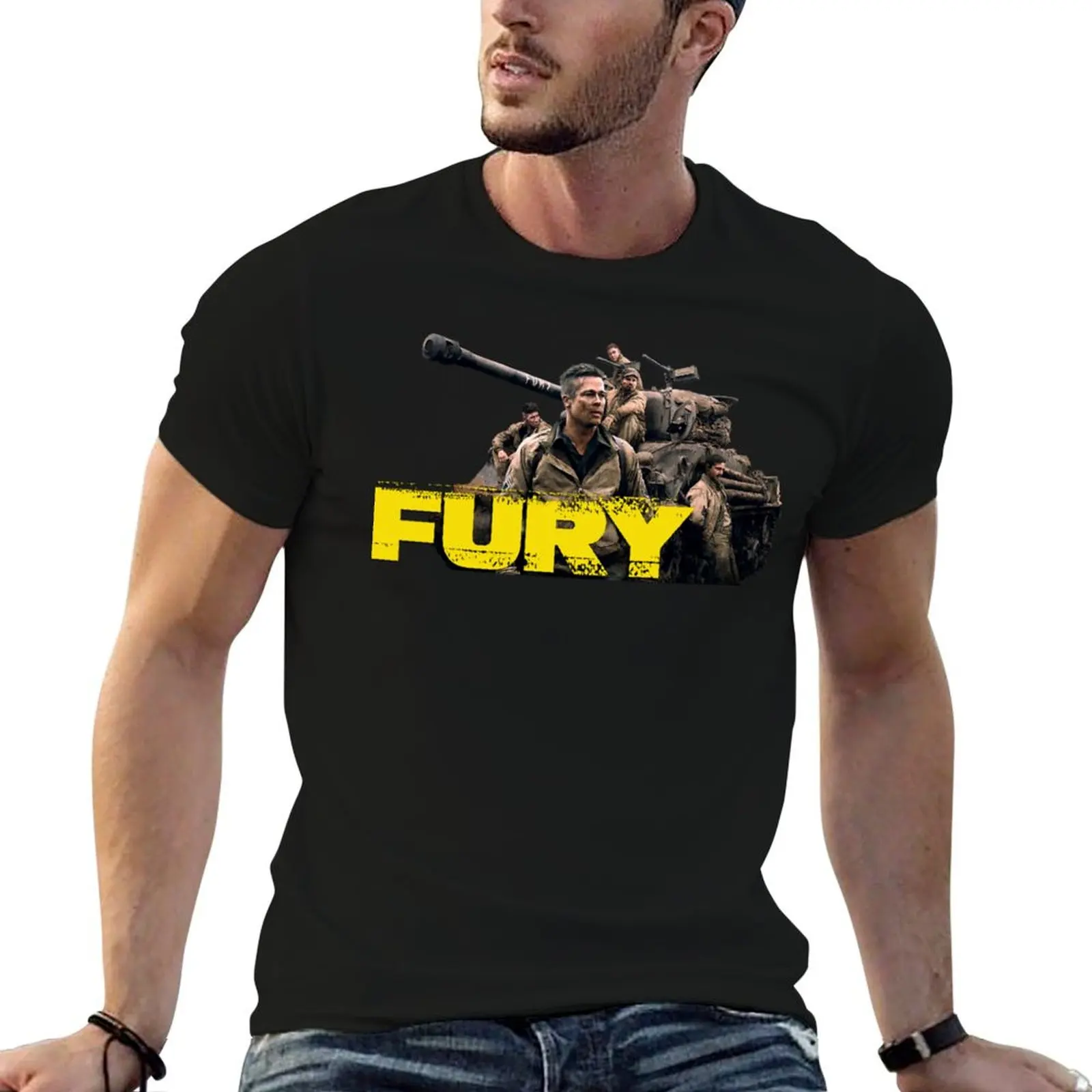 

Fury T-Shirt anime tshirt cotton tshirt 100% T-Shirt