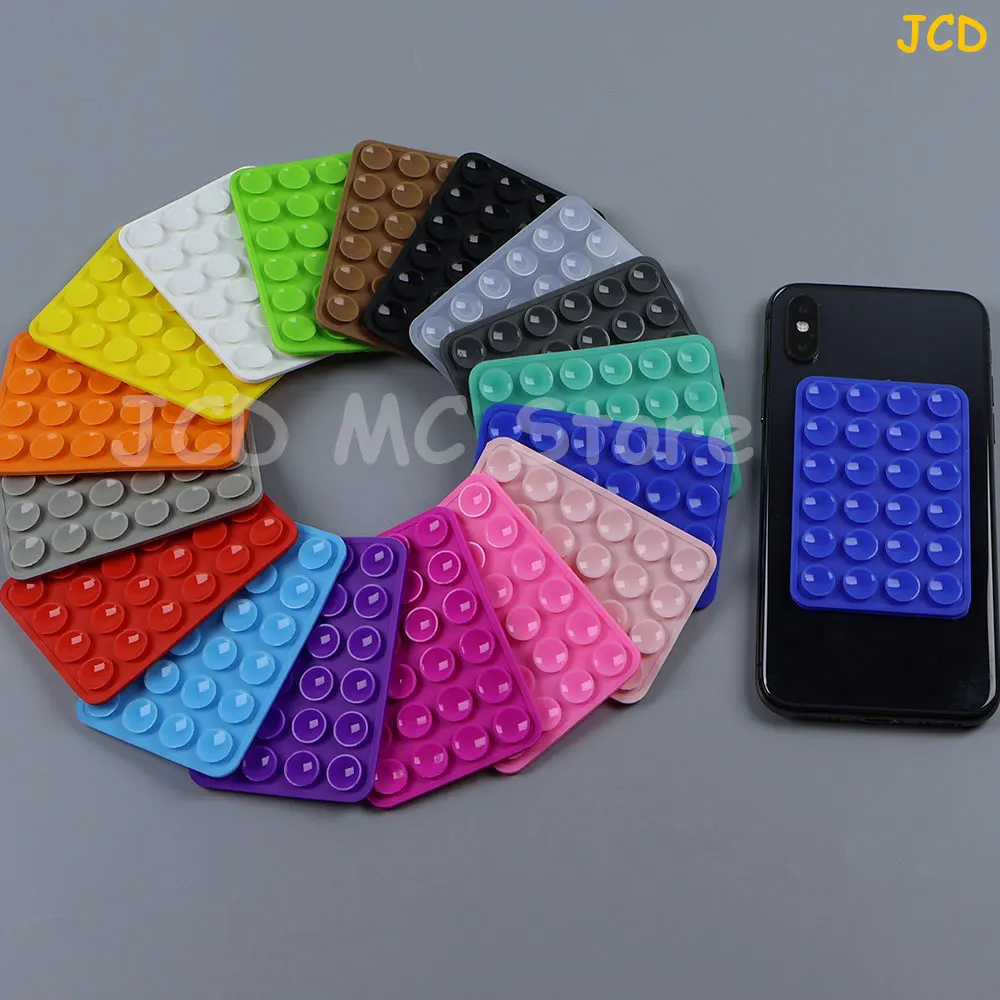 

2PCS Silicone phone holder multi-functional mat with suction cup, wall holder, silicones Double -sided strong suction cup