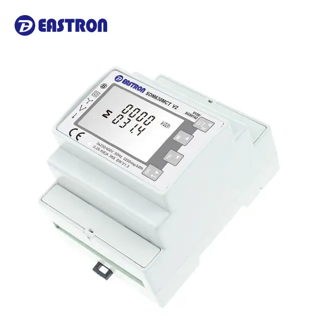 이스트론 SDM630-모드버스 V2 이스트론 SDM630MCT V2 모델 태양광 시스템 전기 스마트 미터