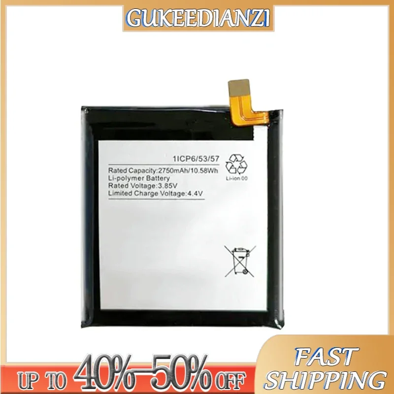 

High Capacity 2750mAh Stable For Wiko P710 Mobile Phone Battery