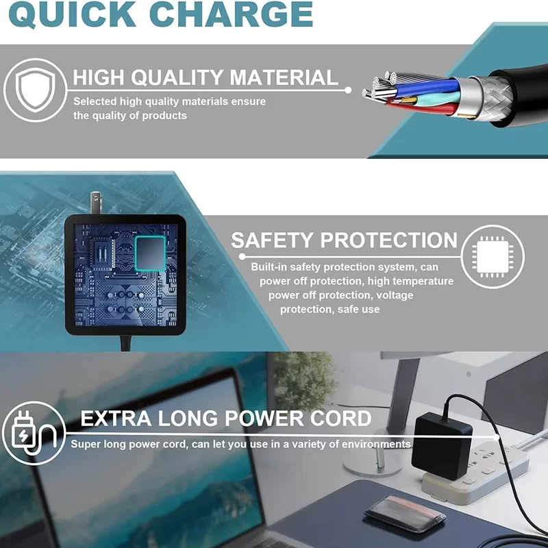 65W 20V 3.25A 교체용 USB C 전원 공급 장치 충전기 JBL Xtreme 3 Clip 4 5 6 GO 3 충전 4 5 6 무선 스피커 호환