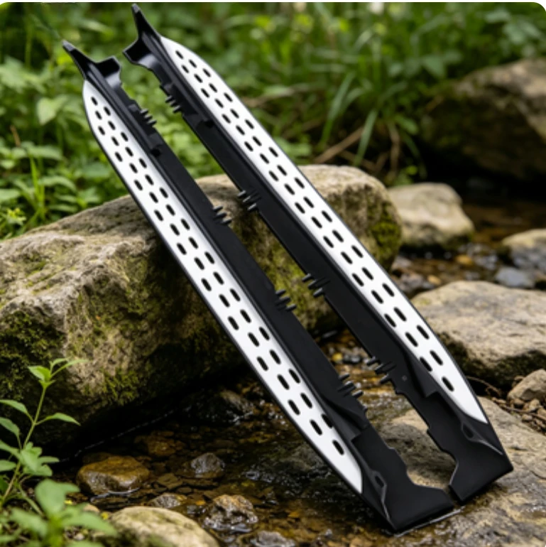 Automotive Fixed Running Board Nerf Bars, Side Steps for Mercedes GLE C292 15-18, Convenient Passenger Getting On & Off