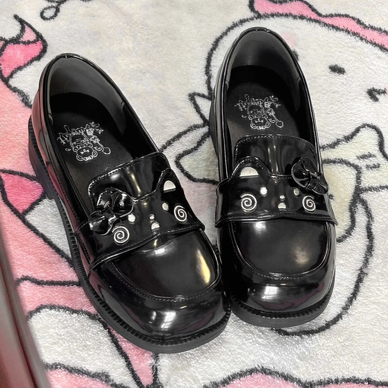 College Style Japanese Original Lolita Small Leather Shoes Cute Girl Jk Uniform Round Head Flat Bottom Mary Jane Single Shoes